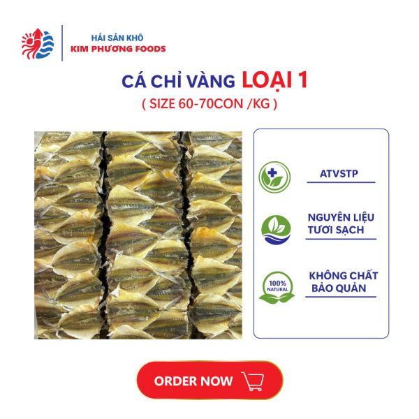 Cá Chỉ Vàng loại 1 Đà Nẵng: Đậm đà hương vị biển
