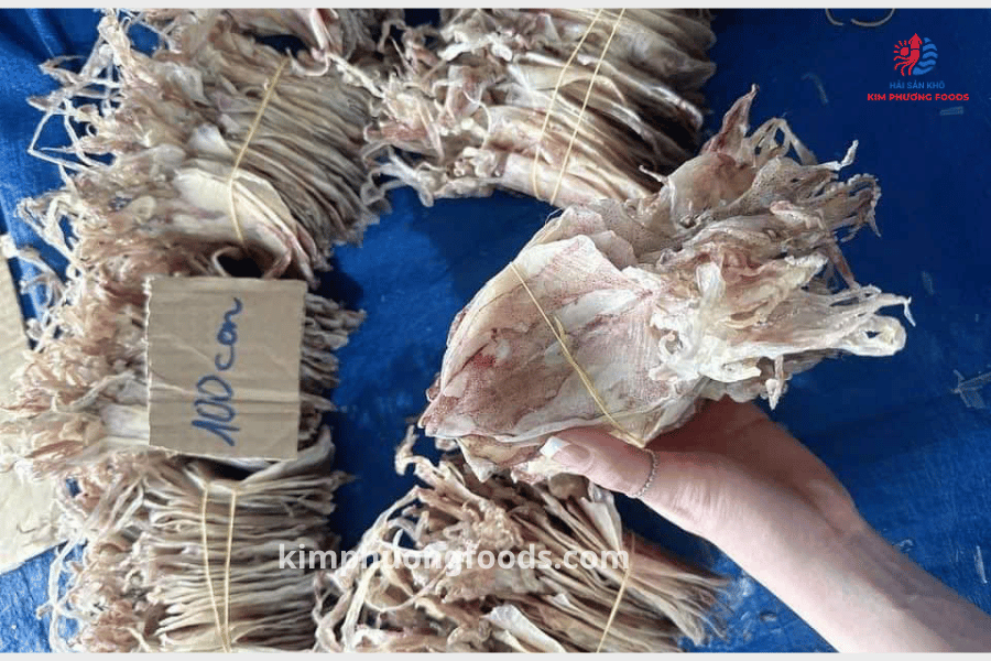 Mực Khô Size 80–100 Con/Kg Mực Khô Size 80–100 Con/Kg