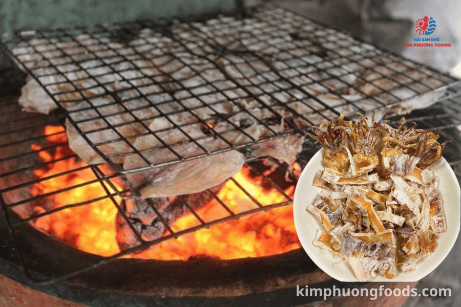 Mực Khô Đà Nẵng Size Nhỏ 50-60 Con/kg hàng đẹp tuyển chọn