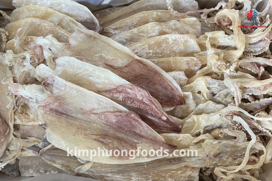 Mực khô Đà Nẵng size 18-20 con/kg hàng tuyển