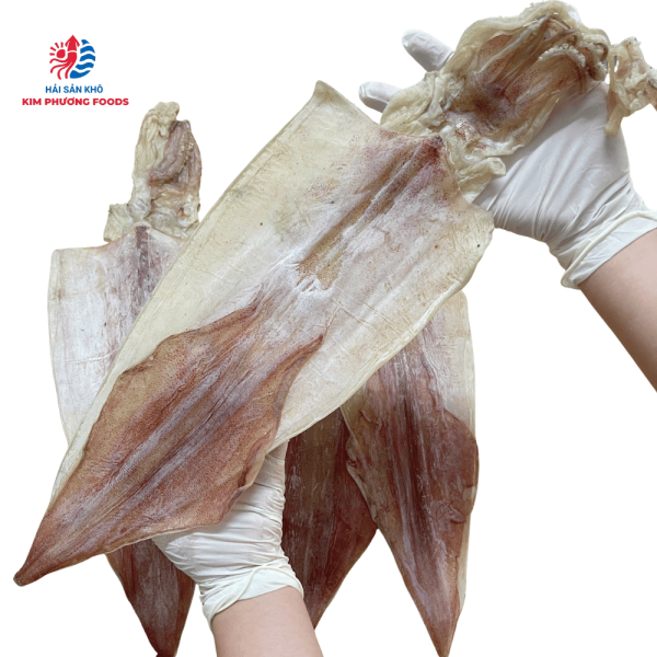 Mực khô Đà Nẵng size VIP (4-6 con/kg) | Loại 1 làm quà 14 muc kho nguyen con size 4 6 con kg chuan dep