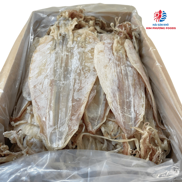 Mực khô Đà Nẵng size VIP (4-6 con/kg) | Loại 1 làm quà 21 muc kho phoi 3 nang size 4 6 con kg